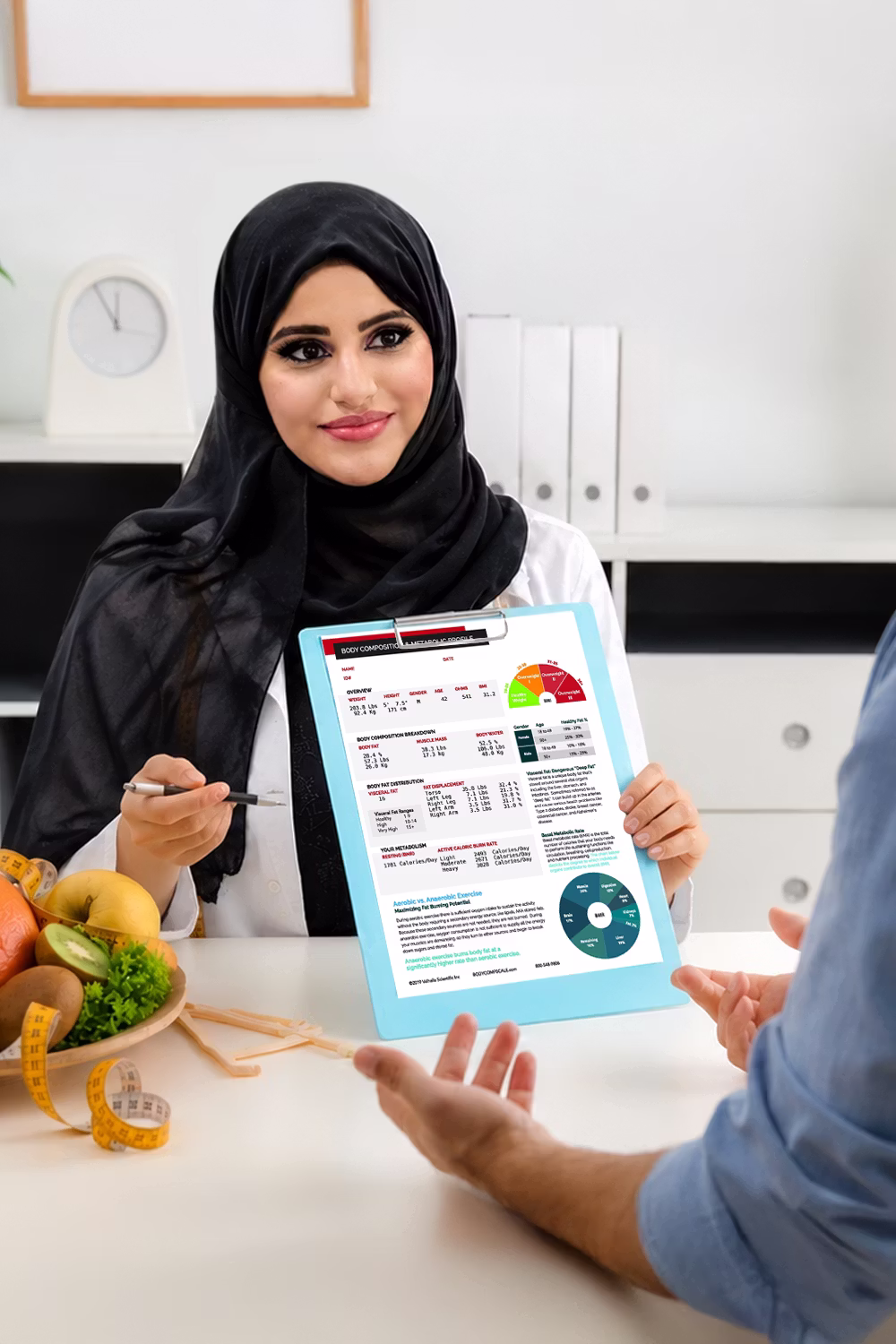 Healthy balanced food diet representing clinical nutrition